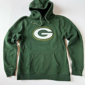 NFL Pro Line Green Bay Packers Appliqué Hoodie Sweatshirt Large